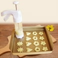 thumbnail image 4 of Cake Cookie Decorating Tool Set 12 Molds 6 Nozzles Easy Operation High Quality Durable Clean for Baking Enthusiasts, 4 of 7