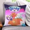 thumbnail image 1 of We Bare Bears Fundas de almohada de terciopelo con tema, regalos de funda de almohada, decoración para el hogar, cojín de lanzar, regalo de cumpleaños para fans y parejas. 50cm x 50cm., 1 of 6