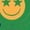 Irish Green, variant on Galactic Smiley - Cosmic Orbit Emoji Graphic Youth's Hoodie