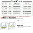 thumbnail image 2 of Iyufng Bras for Women Plus Size,Push Up Wireless Bra Front Closure,Woman Color Thin and Steel Hoop Gathered Breathable Underwear for Daily Bras, 2 of 2