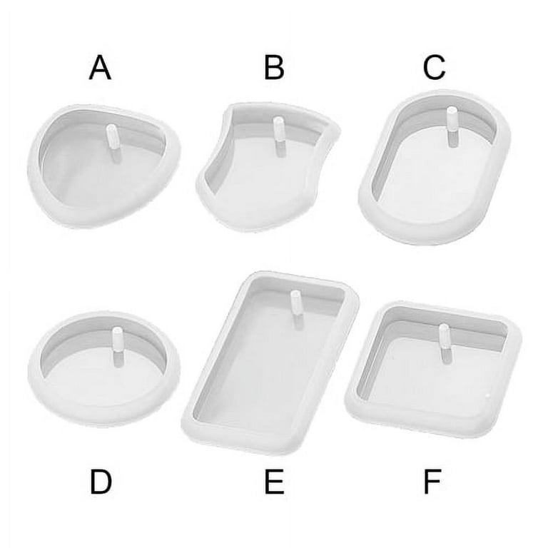 Sanglow 10pcs Resin Earring Mold,Silicone Resin Jewelry Molds Set for Epoxy Resin Dangle Pendant Molds for Women Girls
