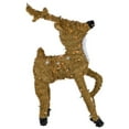 thumbnail image 4 of Northlight Pre-Lit Prancing Reindeer with Spots Outdoor Christmas Decoration - Brown, 4 of 7