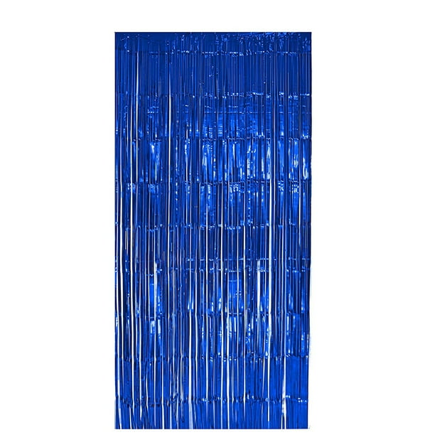 2/3Pcs Foil Fringe Curtain Door Curtain Metallic Tinsel Photo Backdrop
