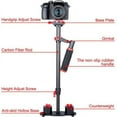 thumbnail image 5 of S60T Carbon Fiber Handheld DSLR Camera Stabilizer, Red, 5 of 7