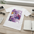 thumbnail image 1 of PLAYERA INFANTIL KPOP DEMON HUNTERS DISEÑO HUNTRIX COLOR BLANCO TALLA 6, 1 of 4