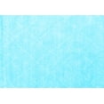 thumbnail image 1 of Ahgly Company Indoor Rectangle Abstract Light Blue Contemporary Area Rugs, 7' x 9', 1 of 4