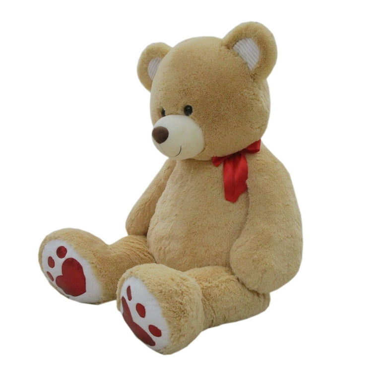 Way To Celebrate Valentine s Day Plush JUMBO BEAR Walmart
