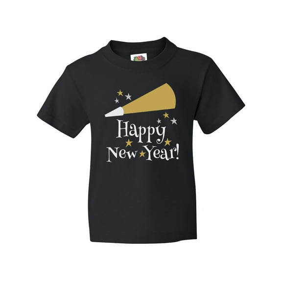 Inktastic Happy New Year Holiday Youth T-Shirt
