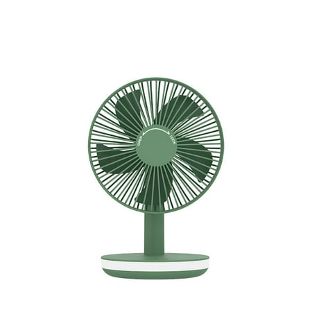 

STEADY USB Night Light Mini Handheld Fan Rechargeable Lightweight Portable Desktop Fan green