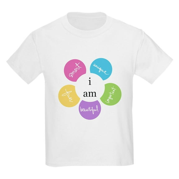 CafePress - I Am Dark Kids T Shirt - Light T-Shirt Kids XS-XL
