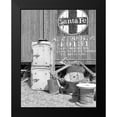 thumbnail image 2 of Johnson, George 12x14 Black Modern Framed Museum Art Print Titled - Santa Fe Out of Service, 2 of 5