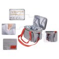 thumbnail image 4 of Unique Bargains Insulated Lunch Bag for Work Office, Picnic, Beach Stripe, 4 of 6