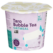 YISHI. Taro Bubble Tea Instant Hot Oatmeal 1.76 Ounce Cup, Non-GMO, Dairy-free