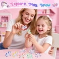 thumbnail image 3 of Bombas de baño Bofuoos Unicorn con juguetes sorpresa, 9 paquetes para niños, 3 of 7