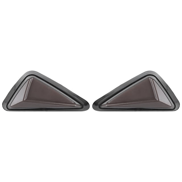 Luz de señal de para motocicleta 2 uds indicador LED triangular universal en forma de L lámpara de señal de para motocicleta luces de conducción ANGGREK Otros