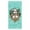 Aqua, variant on Tropical Man Fringe Beach Towel