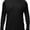 Black, variant on Long Sleeve Shirts for Men - Quick Dry Moisture Wicking UV Sun Protection T-Shirts for Fishing Workout Swim