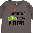 thumbnail image 4 of Inktastic Golfing Grandpa Little Putter Boys or Girls Long Sleeve Toddler T-Shirt, 4 of 5