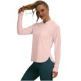 thumbnail image 1 of DAFEI Chandail à Capuchon à Manches Longues pour Femmes, Séchage Rapide, Vêtement de Protection contre le Soleil, Sport, Randonnée, Course, Haut, 1 of 6