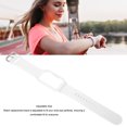 thumbnail image 5 of M Buder Watch Band with Case 20mm Waterproof Soft Silicone Adjustable Size Lightweight for OPPO Free White, 5 of 9