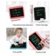 thumbnail image 2 of Tableta de escritura LCD recargable para niños, tablero de dibujo colorido de 9 pulgadas, tableta de dibujo borrable, color negro, 2 of 6