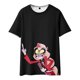 thumbnail image 2 of Hazbin Hotel Hombres Camiseta Manga Corta Impreso Verano Cuello Redondo Top Casual Sudadera Negro/2XL, 2 of 4