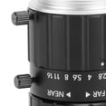 thumbnail image 3 of Yajisi C Mount Zoom Lens 12MP 35mm Focal Length F2.8 High Resolution Manual Aperture Camera Lens Industrial Telephoto Low Distortion Optical Instrument 1.38 inches / 35.0 cm Standard Mount Black, 3 of 9