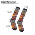 thumbnail image 2 of Balery BBQ Icons Calcetines novedosos Calcetines deportivos Calcetines hasta la rodilla Calcetines de algodón Calcetines originales y geniales, 2 of 6