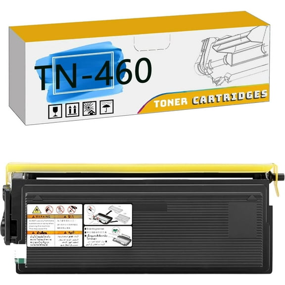 TN-460 TN460 Toner Cartridge, Compatible for Brother DCP-1200 1400 4100 4100e 4750 4750e 5750 5750e ,1030 1230 1240 1250 1270N,1430 1435 1440 1450 1470N P2500 Printers