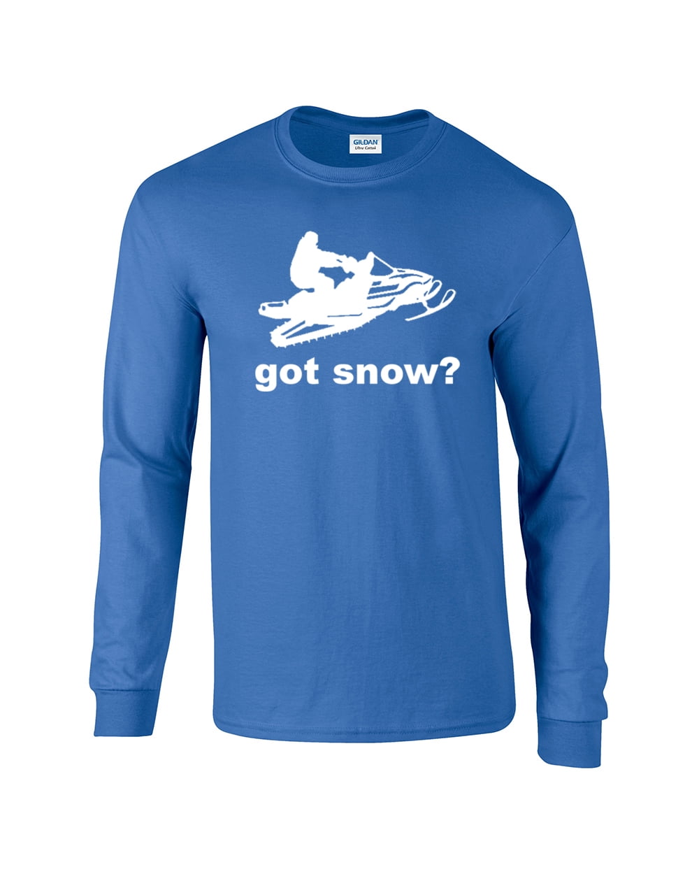 Trenz Shirt Company Got Snow? Funny Snowmobile Snowboard Skiing Cold
