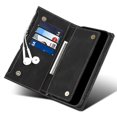 thumbnail image 2 of Leather Phone Case for Samsung Galaxy S23 FE Zipper Pocket RFID Blocking Wallet Stand Cover, 2 of 5