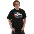 thumbnail image 4 of Dominican Pride Parade Country Flag Men's Graphic T Shirt Tees Brisco Brands S, 4 of 4