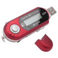 thumbnail image 2 of Reproductor de MP3 Portátil USB, Música, Pantalla LCD Digital, Bluetooth, Radio FM, Música Multifunción Rojo., 2 of 5