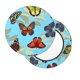 thumbnail image 2 of Disketp Multicolored Butterflies Funda Redonda para Taburete, Funda de Cojín para Silla de Bar Suave y Elástica-13 inch, 2 of 7