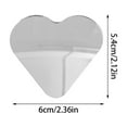 thumbnail image 4 of Heart Shaped Blind Spot Mirror for Cars, 360° Adjustable Stick-On Glass Mirror, Universal Fit for SUVs/Trucks, Enhance Driving Visibility, 4 of 6