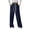 Navy, variant on UDAUDU Womens Wide Leg Sweat Pants 2026 Spring Summer High Waisted Baggy Sweatpants Casual Drawstring Workout Pants with Pockets Light Gray M