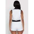 thumbnail image 5 of Womens Brooklyn Sleeveless Johnny Collar Top, 5 of 5