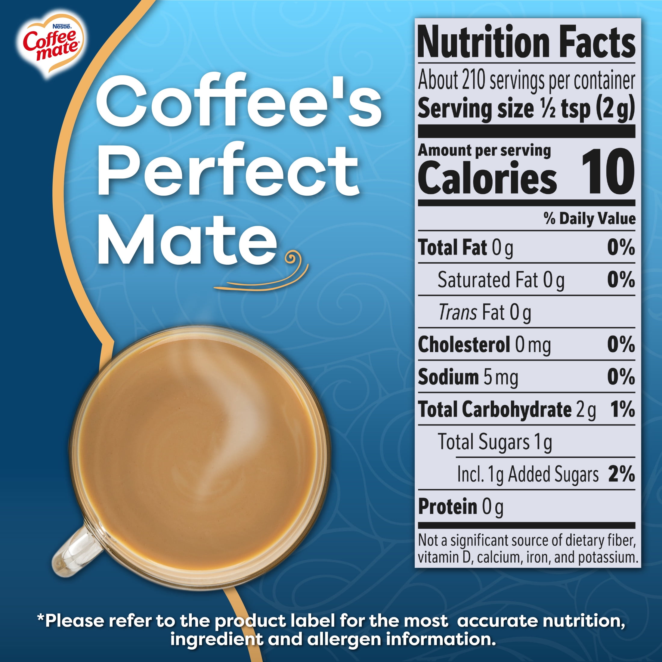 (3 pack) Coffee mate French Vanilla Powder Coffee Creamer, 15 oz