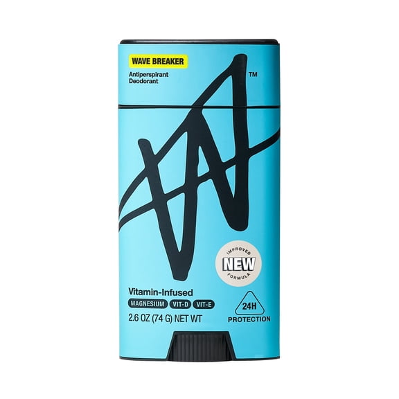 W By Jake Paul Men's Antiperspirant Deodorant - Odor Blocking - Sweat Protection - Wave Breaker - 2.6 oz - New