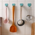 thumbnail image 3 of Gancho autoadhesivo para colgar en la pared, fuerte, de acero inoxidable, sin perforaciones, caja de almacenamiento para cocina y baño, 3 of 5