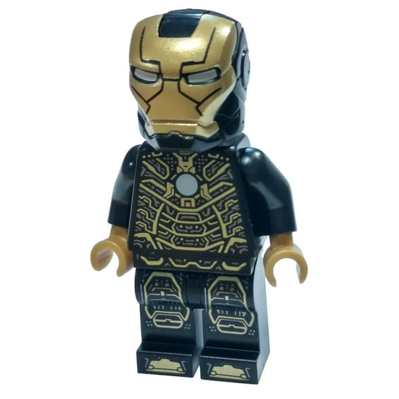 LEGO Marvel Avengers Endgame Iron Man Mark 41 Armor Minifigure [Trans-Clear Head] [No Packaging]