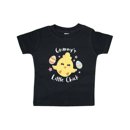 

Inktastic Happy Easter Granny s Little Chick Gift Baby Girl T-Shirt