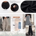 thumbnail image 3 of SUNBS Barrel Sweatpants For Women Wide Leg Pants Sweat Jogger gym workout cotton casual y2k Pants, 3 of 9