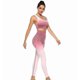 thumbnail image 2 of Women's Yoga Clothing Set Outdoor Sportswear Fashion Gradient High Stretch Seamless Yoga Clothes Leggings Sports Vest Set 26s, 2 of 4
