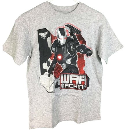 Iron Man War Machine Graphic Youth T Shirt Large 1416