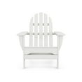 thumbnail image 2 of POLYWOOD Classic Outdoor Adirondack Chair in White, 2 of 4
