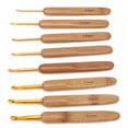 thumbnail image 1 of Crochet Set, Different Sizes Crochet Hooks Set 8Pcs Easy To Stitch  For Beginners For Yarn Craft, 1 of 8