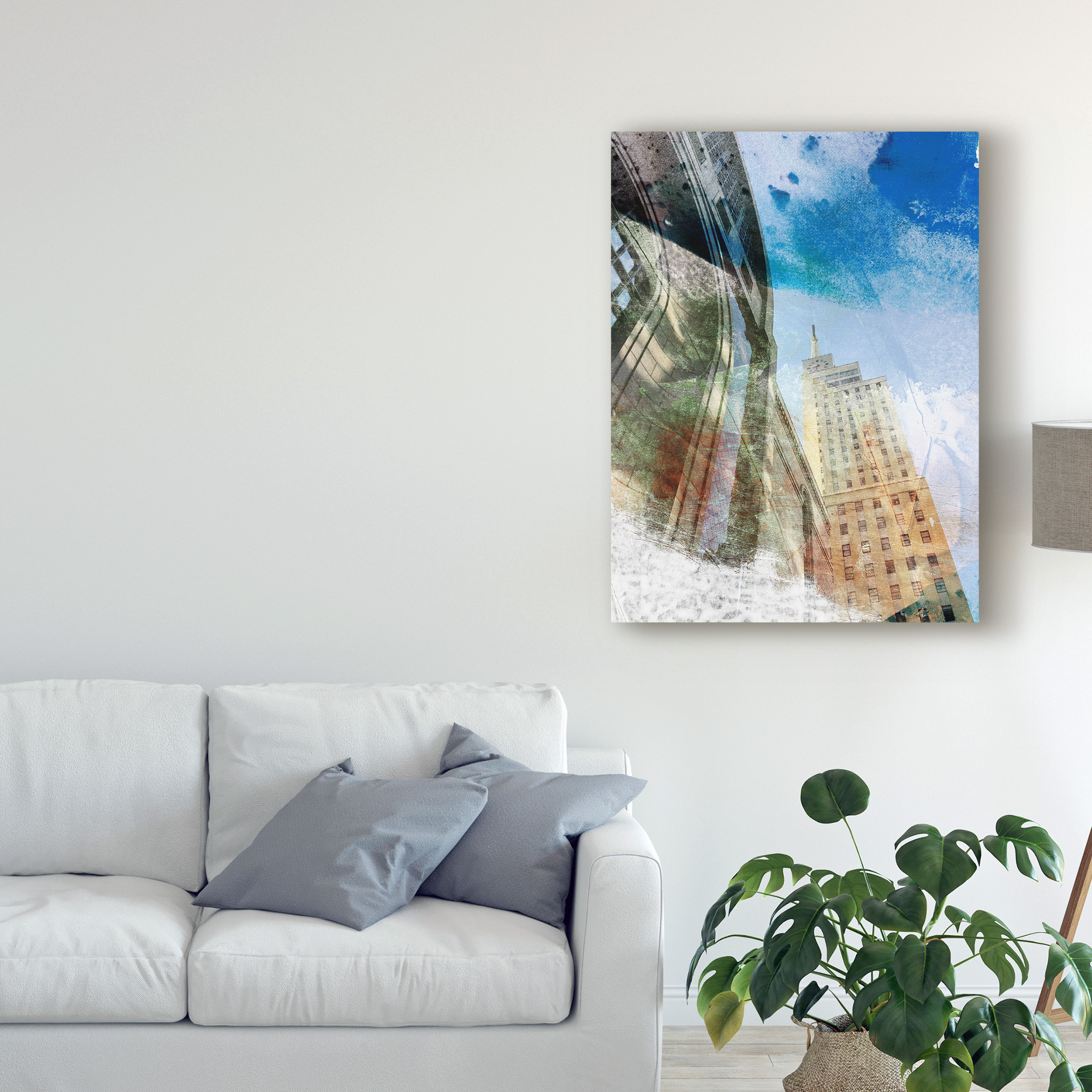 Trademark Fine Art 'Dallas Architecture I' Canvas Art by Sisa Jasper