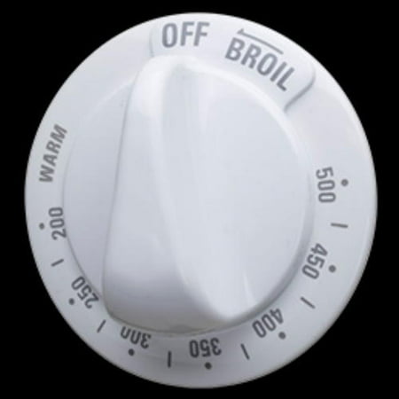 Wb03k10187 For Ge Range Oven Thermostat Knob White