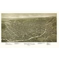 thumbnail image 3 of Fowler 14x10 Black Modern Framed Museum Art Print Titled - Titusville Pennsylvania - Fowler 1896, 3 of 5